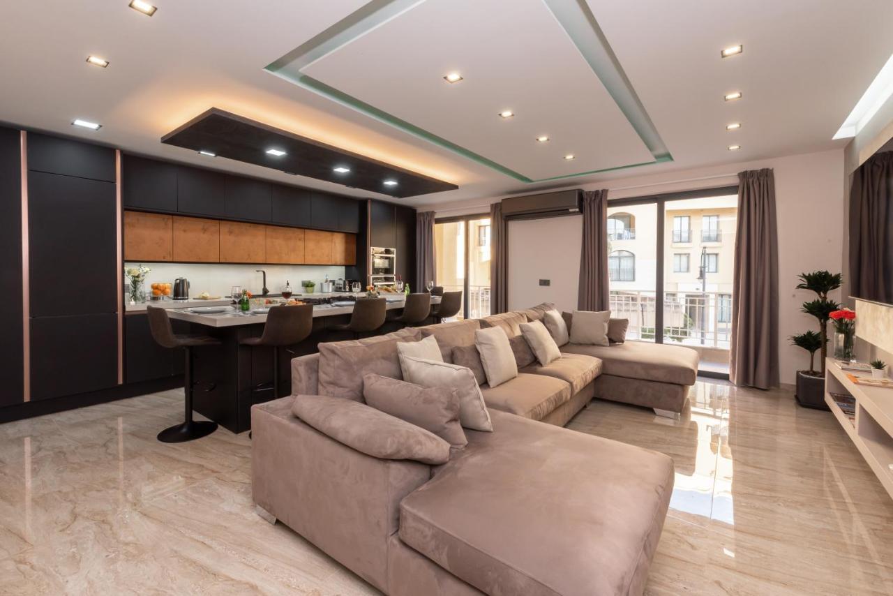 Luxury 2 Bed Apartment In The Heart Of St Julians Saint Julian's Exterior foto