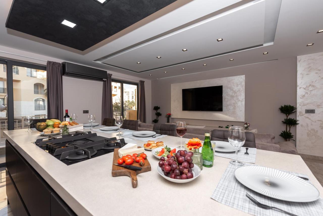 Luxury 2 Bed Apartment In The Heart Of St Julians Saint Julian's Exterior foto